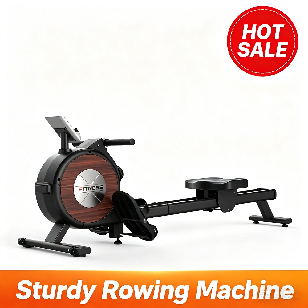 Home Gym Resistance Machine - Patentiertes Einzigartiges Rudergerät mit 16-stufig einstellbarem