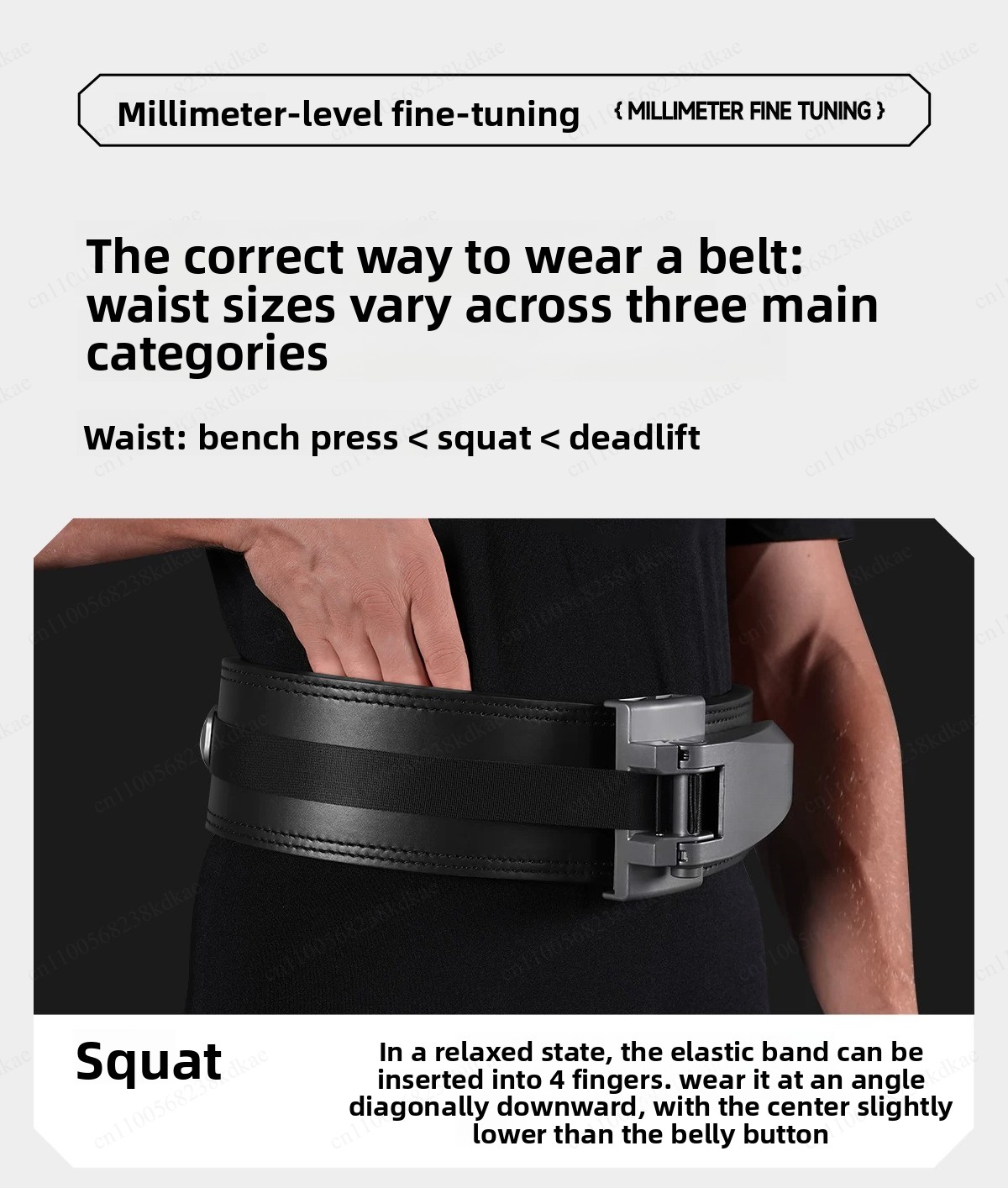 Weight Belt Lifting - Importierter Ratschengürtel aus Rindsleder für Gewichtheben,
