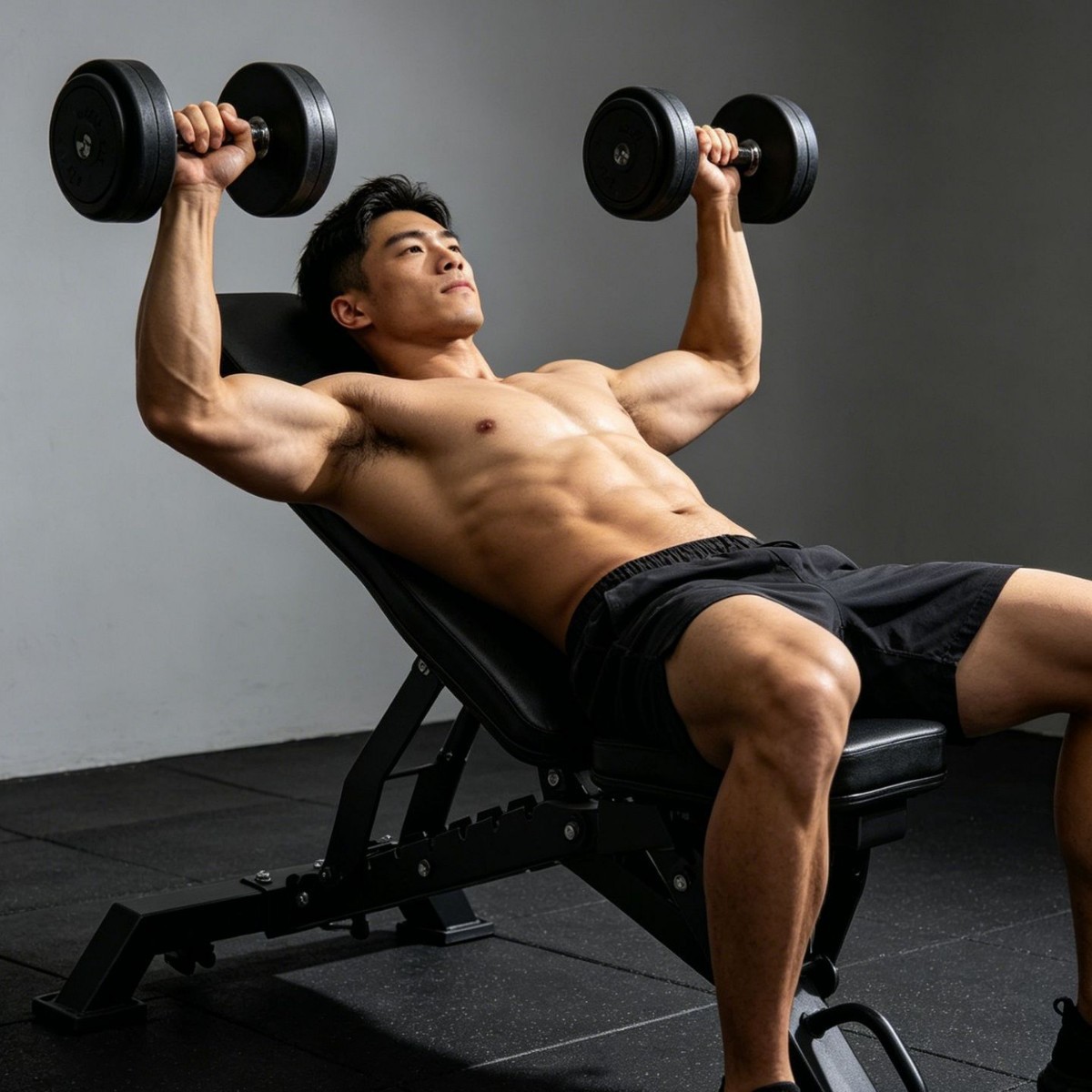Home Gym Bench - Multifunktionale klappbare Hantelbank für das Heimtraining,