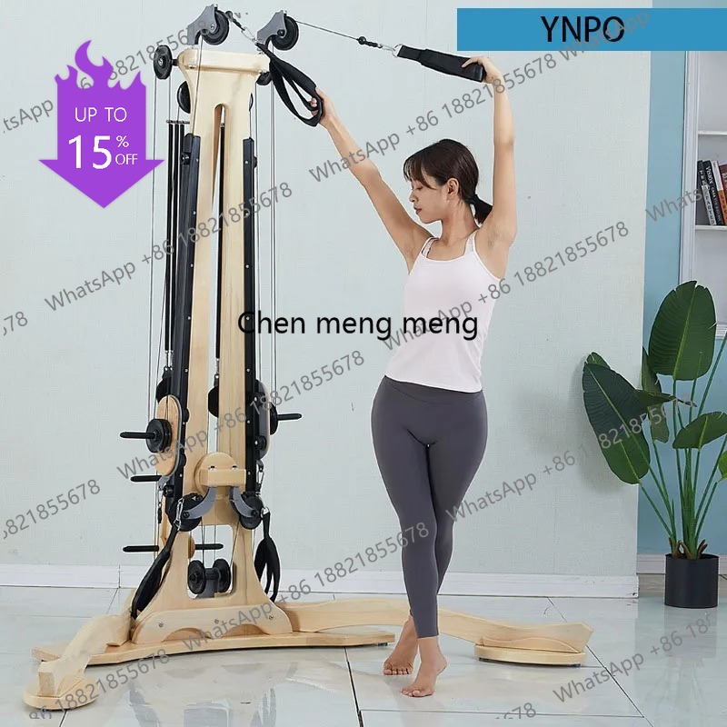 Home Gym Zen - A49 Pilates-Reformer-Maschine, Pilates-Bett, Fitnessgerät, Yoga-Studio, Pilates