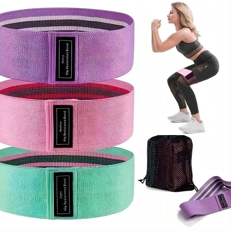 Home Gym Resistance Machine - Stoff-Widerstandsbänder für Hüfte und Po, Elastische