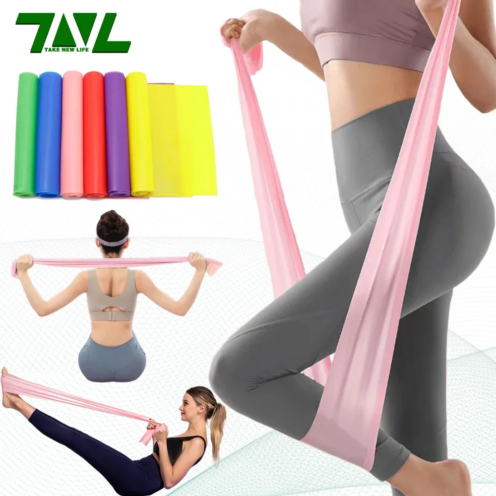 Home Gym Resistance Machine - Länge 200 cm Yoga Pilates Dehnungs-Widerstandsband