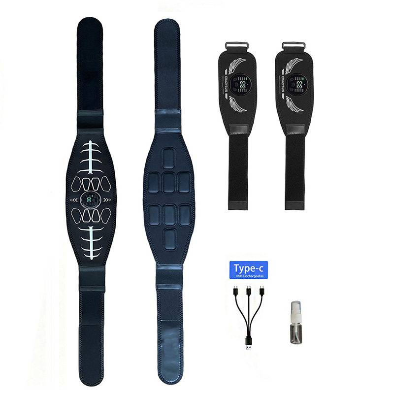 Weight Belt Lifting - Bauchmuskel-Toning-Gürtel, Intelligenter Muskeltrainer, Fitnessgürtel für Körper,