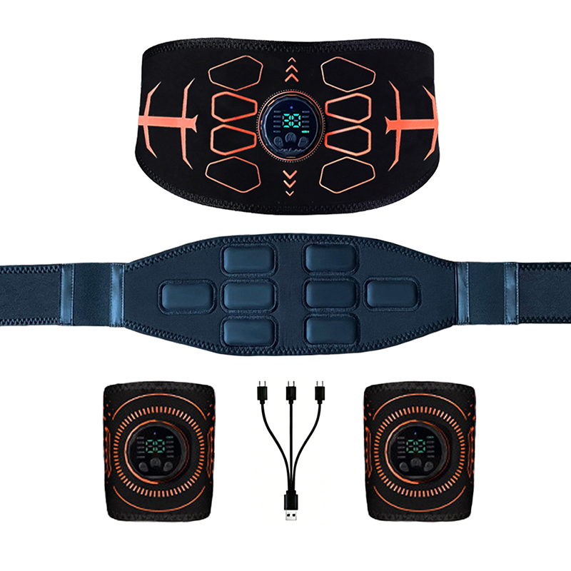 Weight Belt Lifting - Intelligenter Bauchmuskeltrainer-Gürtel, Muskeltonisierer für Körper- und