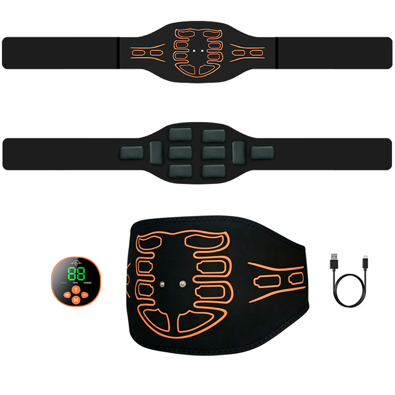 Weight Belt Lifting - Intelligenter Bauchmuskeltrainer: Bauchweggürtel, Muskelstimulator, Taillenmassagegerät, Schlankheitsgürtel,