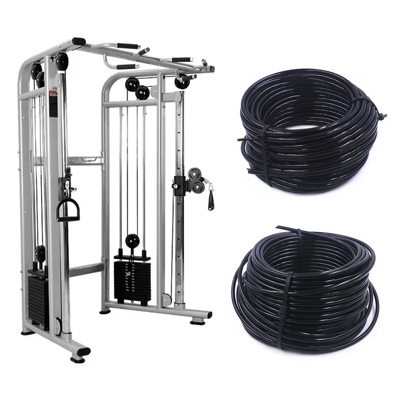 Home Gym Cable - 100 Meter 4/5/6 mm dickes Gewichtheber-Riemenscheibensystem