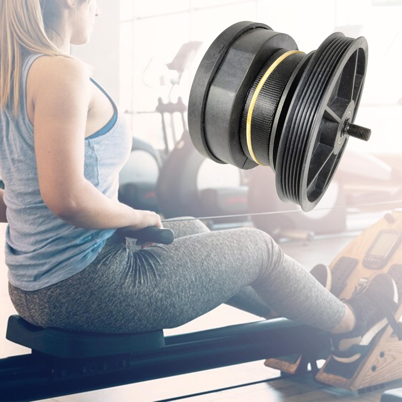 Home Gym Resistance Machine - Langlebiges Gurtband Rebound Dämpfer Widerstandssystem Rudergerät