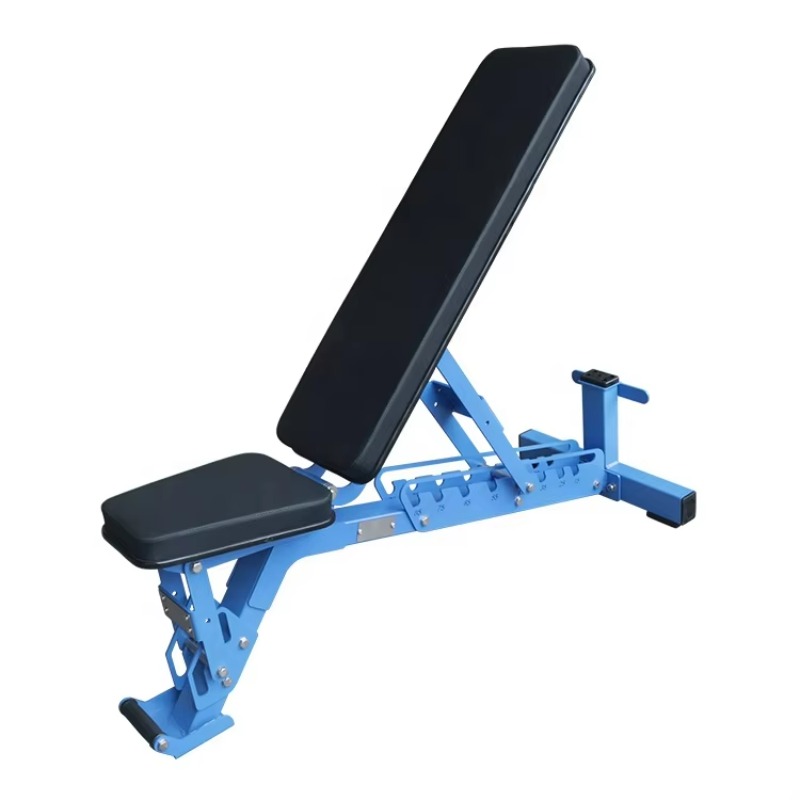 Home Gym Bench - Kommerzielle faltbare flache Hantel-verstellbare Bänke, Heim-Fitness-Trainingsbank,