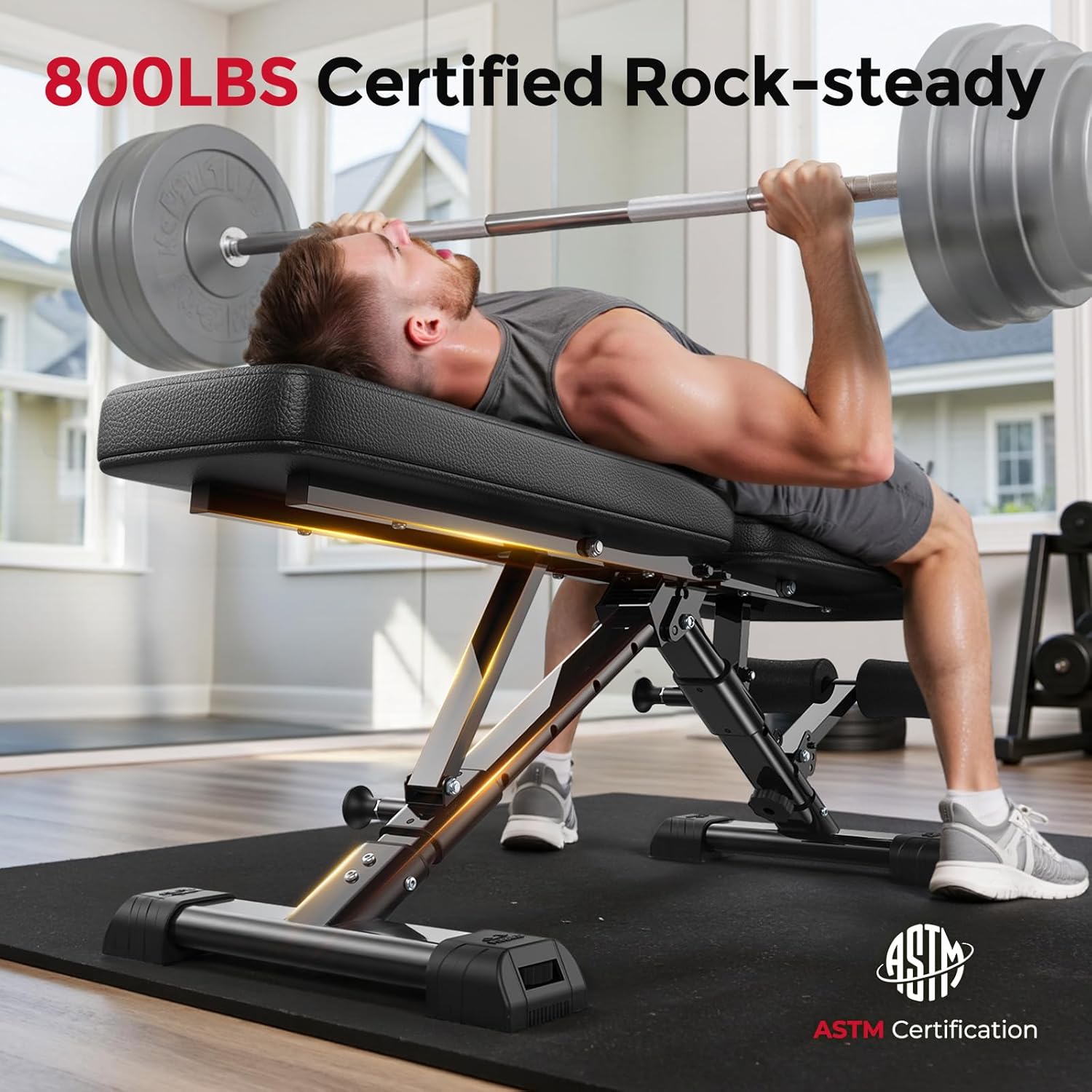 Home-Gym-Hantelbank mit verste – Home Gym Bench Bewertung und Preis