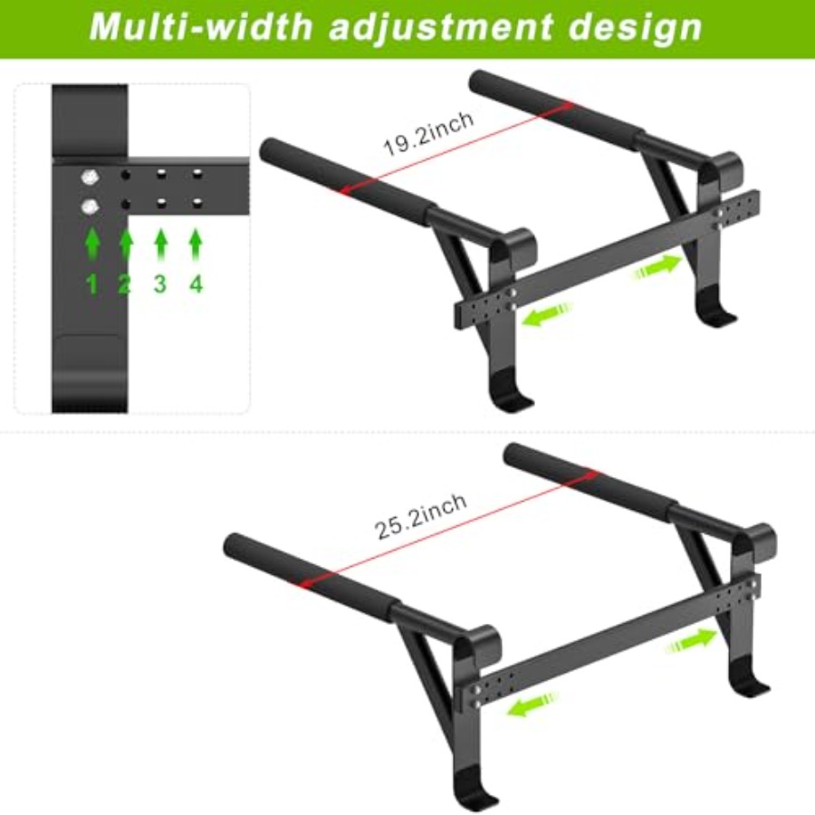 Wandmontierte Gymnastik-Stange – Home Gym Pull Up Bewertung und Preis