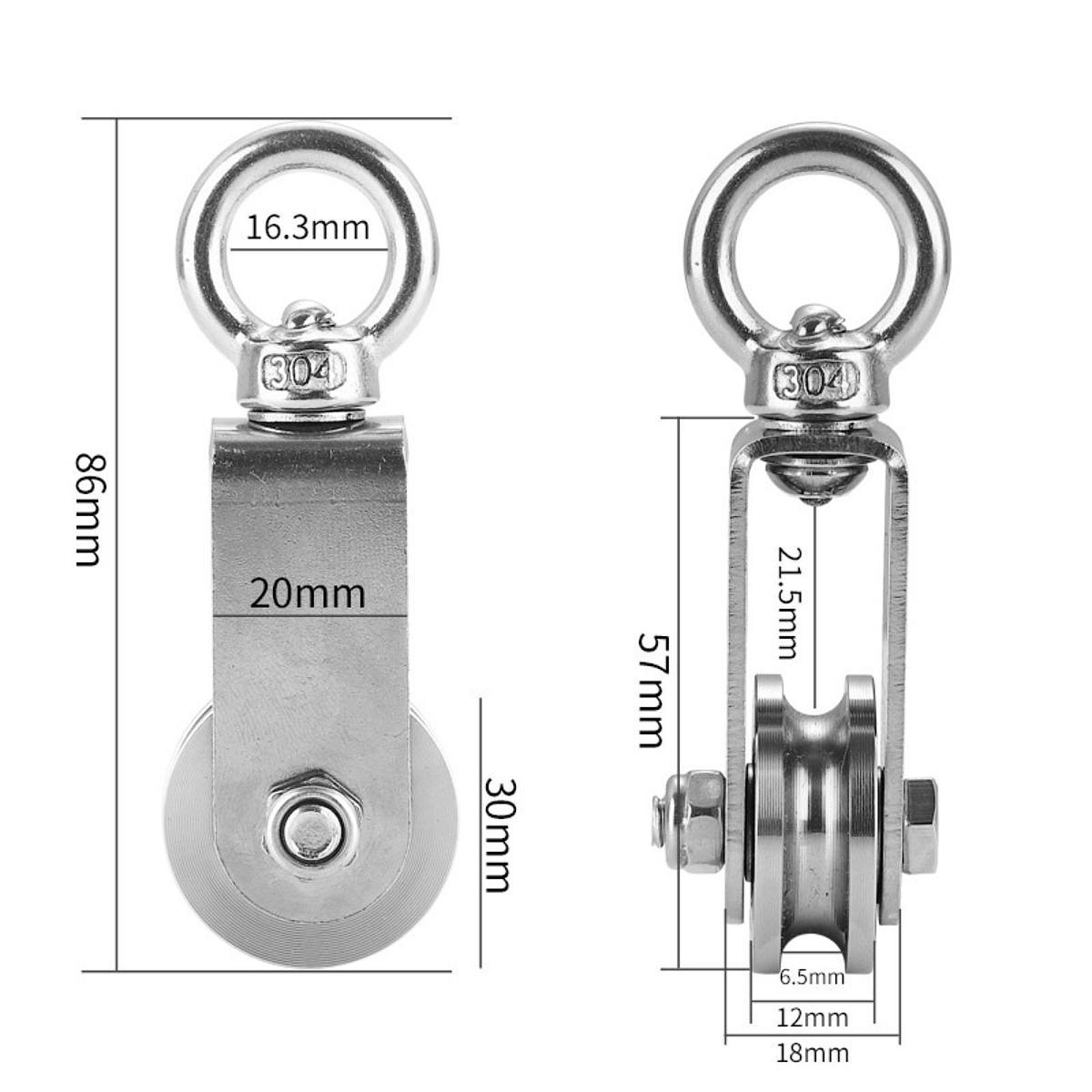 Edelstahl-Kabelrolle für Hebes – Home Gym Cable Bewertung und Preis