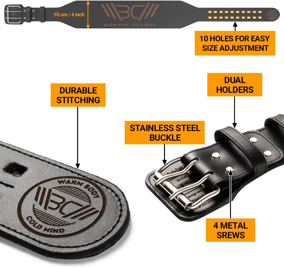 Leder-Gewichthebergürtel für d – Weight Belt Lifting Bewertung und Preis