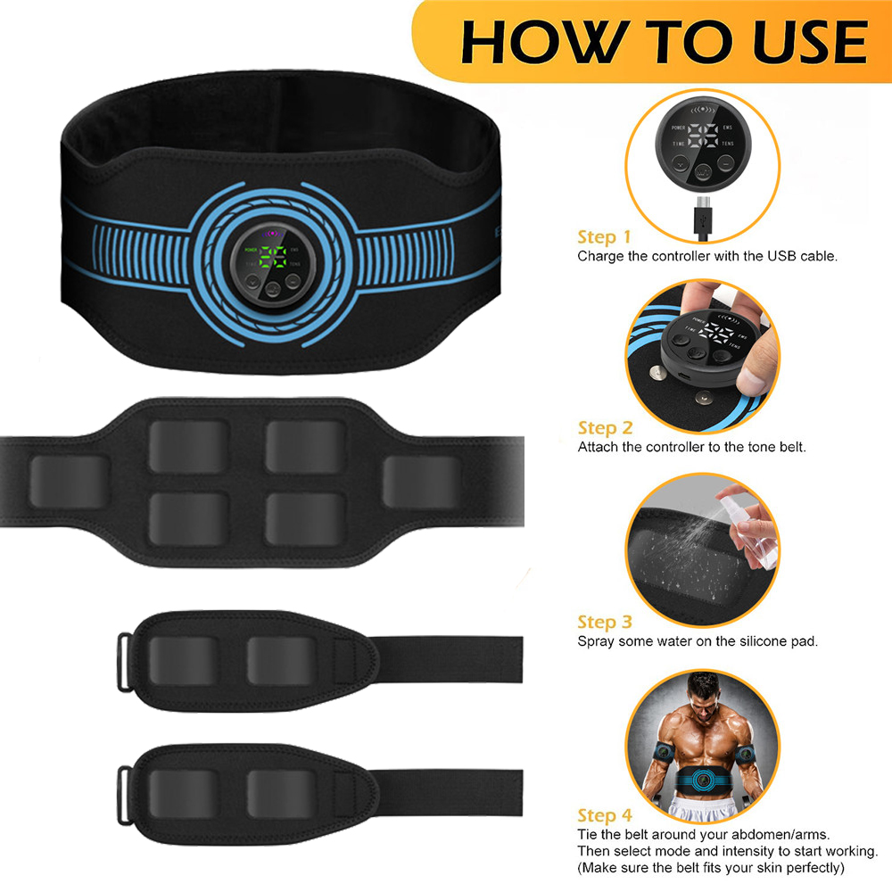 USB wiederaufladbarer Bauchmus – Weight Belt Lifting Bewertung und Preis