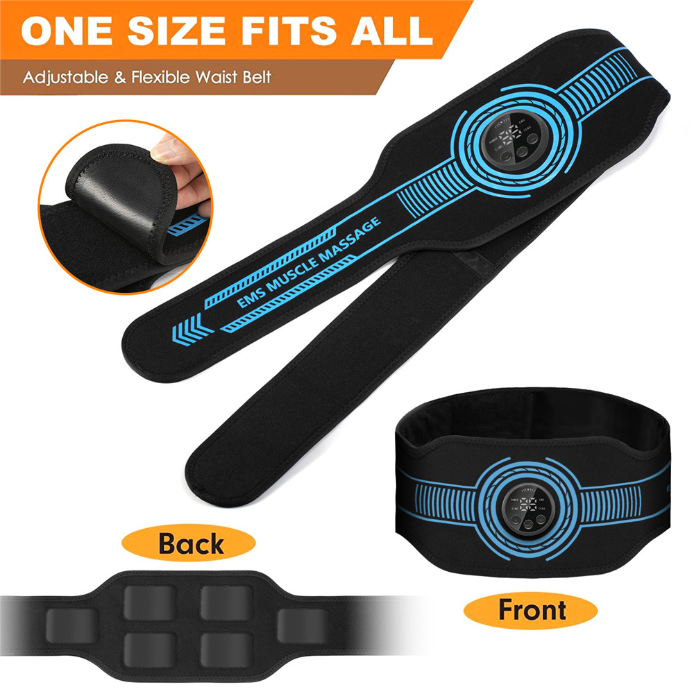 USB wiederaufladbarer Bauchmus – Weight Belt Lifting Bewertung und Preis