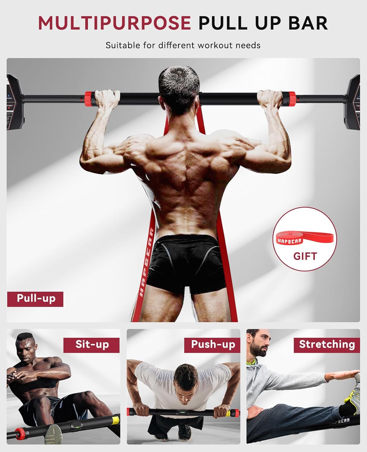 Verstellbare Klimmzugstange fü – Home Gym Pull Up Bewertung und Preis