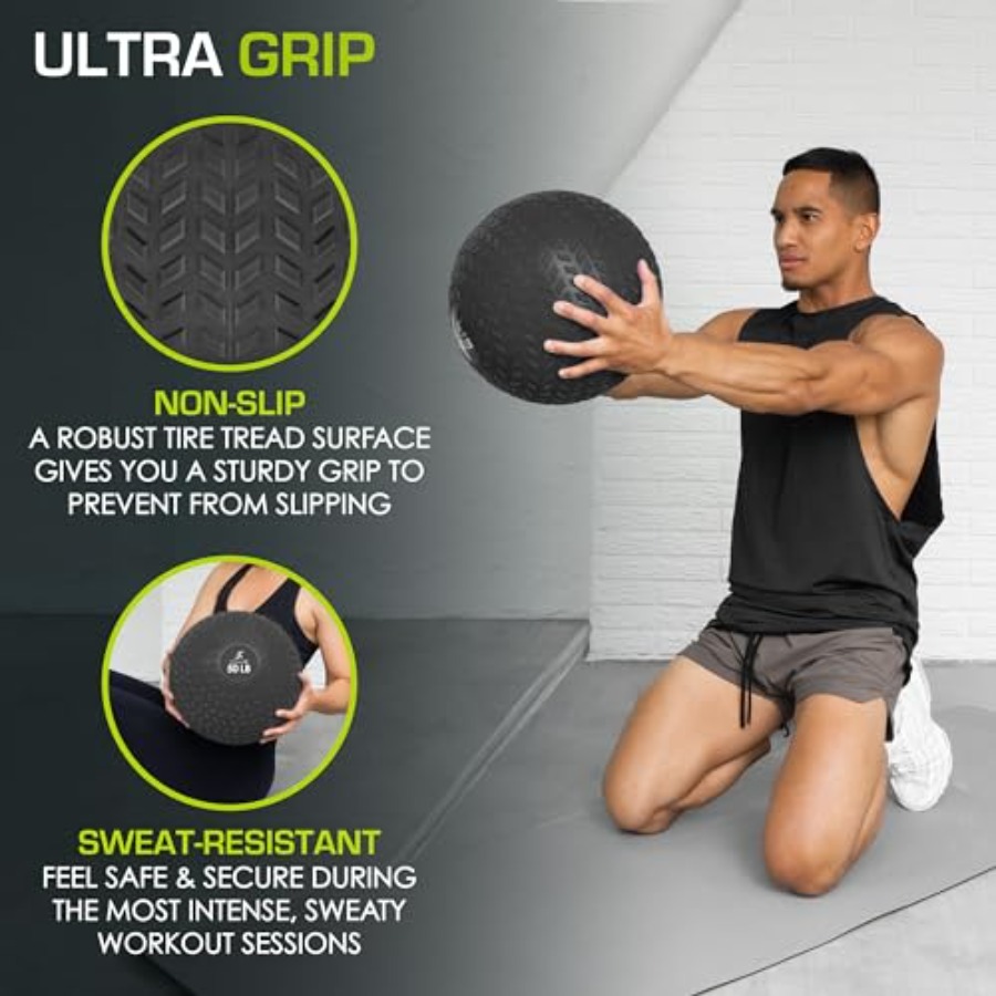 Slam-Medizinbälle für Kraft- u – Medicine Ball Slam Bewertung und Preis