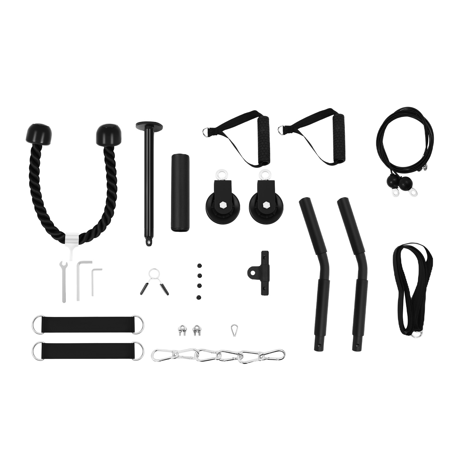 120kg Kabelzug-Fitnesssystem,  – Home Gym Cable Bewertung und Preis