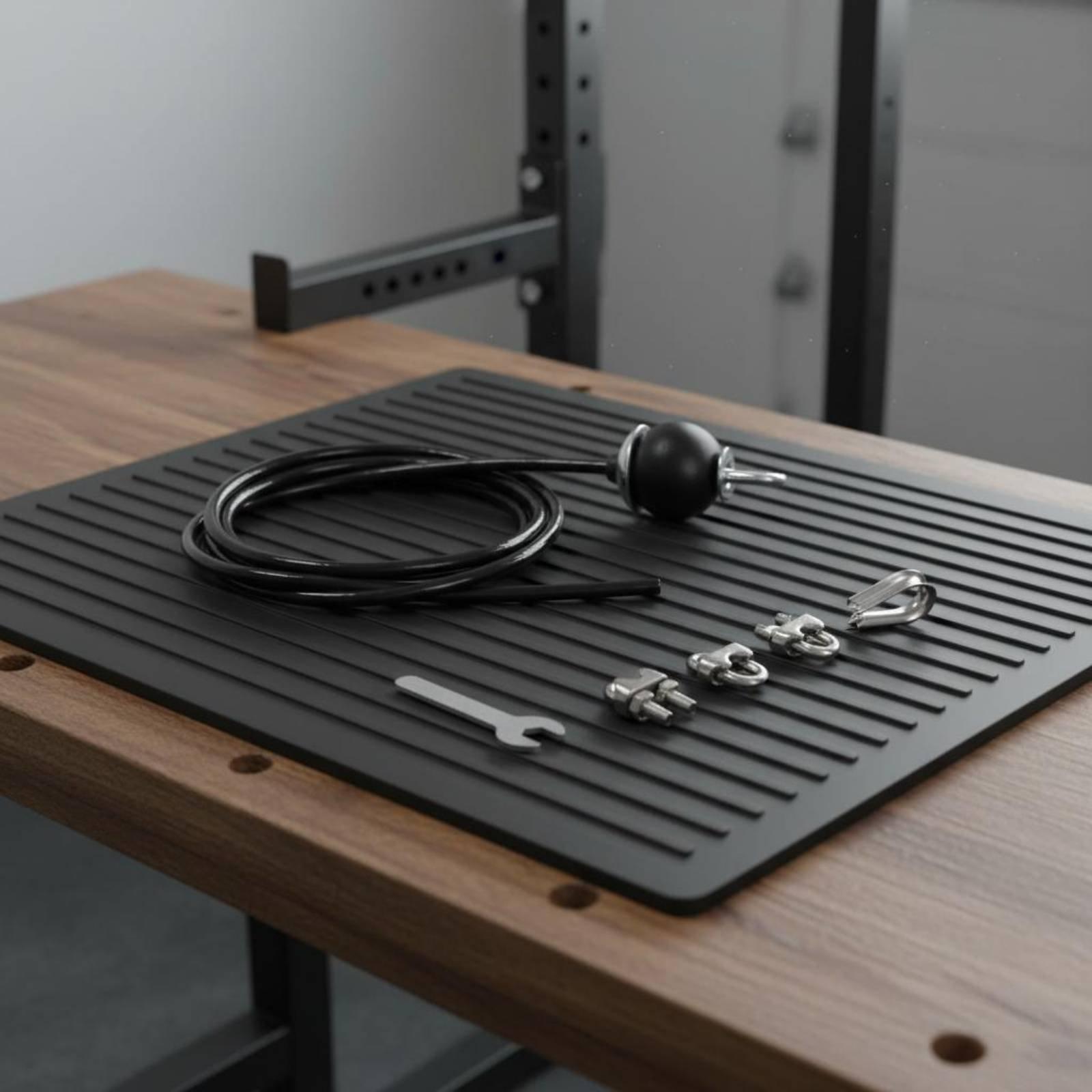 Verstellbares Stahlseil für Fi – Home Gym Cable Bewertung und Preis