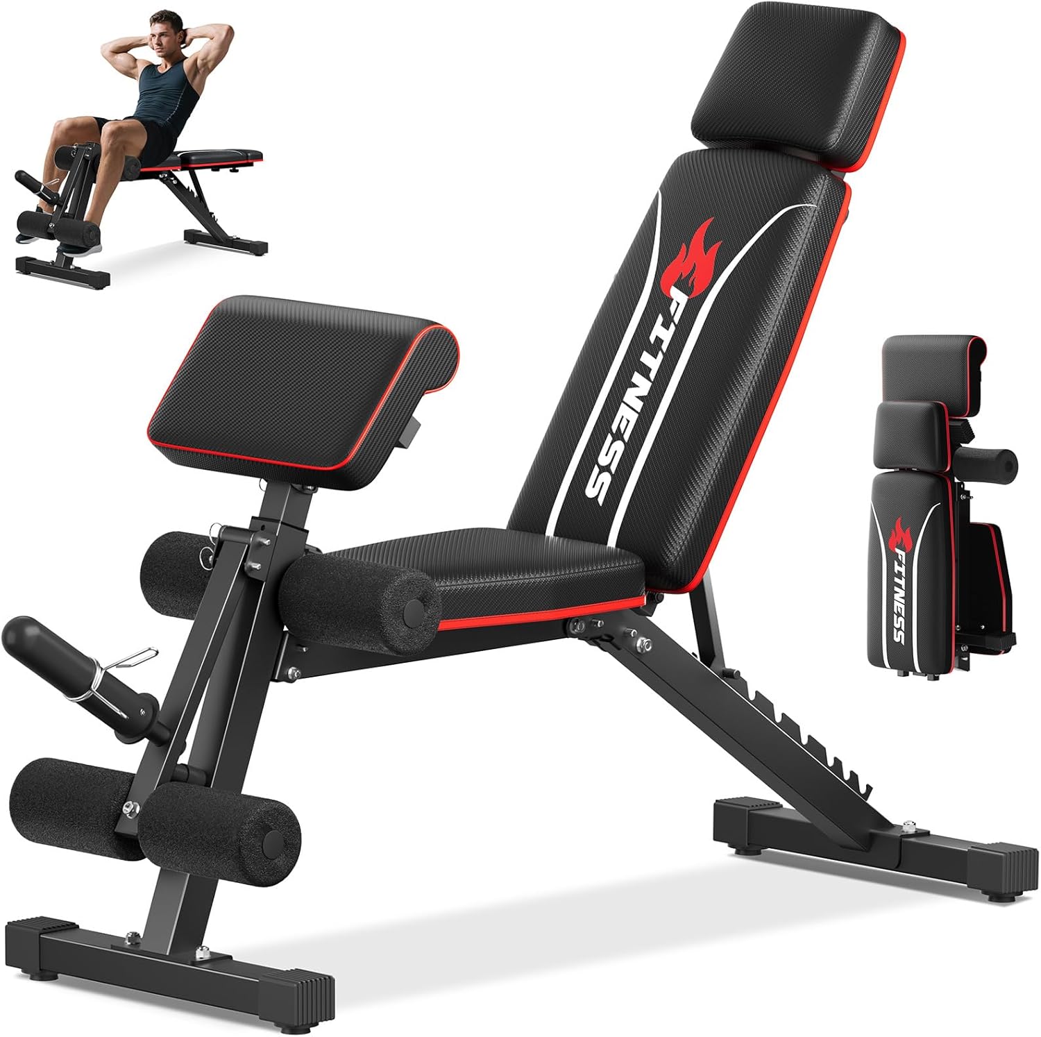 Heimtrainer Klappbare Hantelba – Home Gym Bench Bewertung und Preis