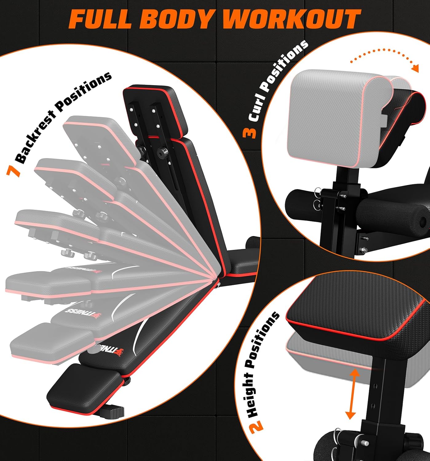 Heimtrainer Klappbare Hantelba – Home Gym Bench Bewertung und Preis