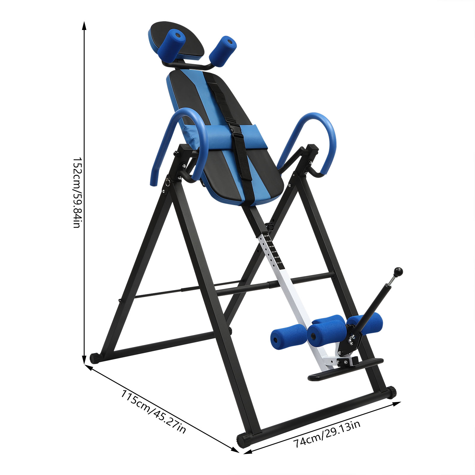 Schwarz / Rot / Blau Inversion – Home Gym Resistance Machine Bewertung und Preis