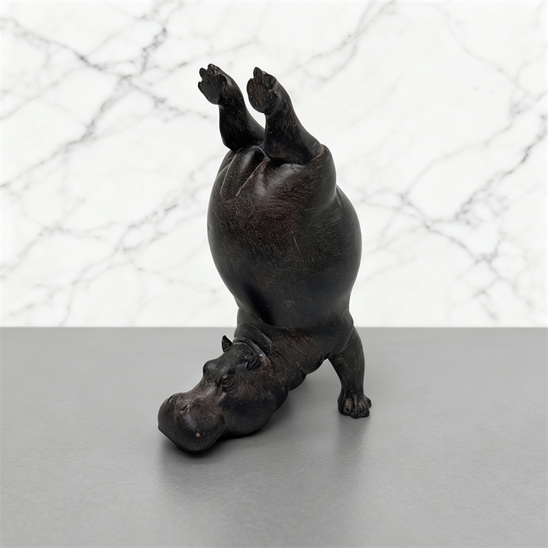 Yoga Nilpferd Harz Figur Zen P – Home Gym Zen Bewertung und Preis